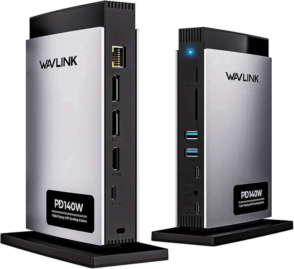 WAVLINK Docking Station Dreifaches Display (1*8K@30Hz/4K@144Hz) 2*DP, HDMI