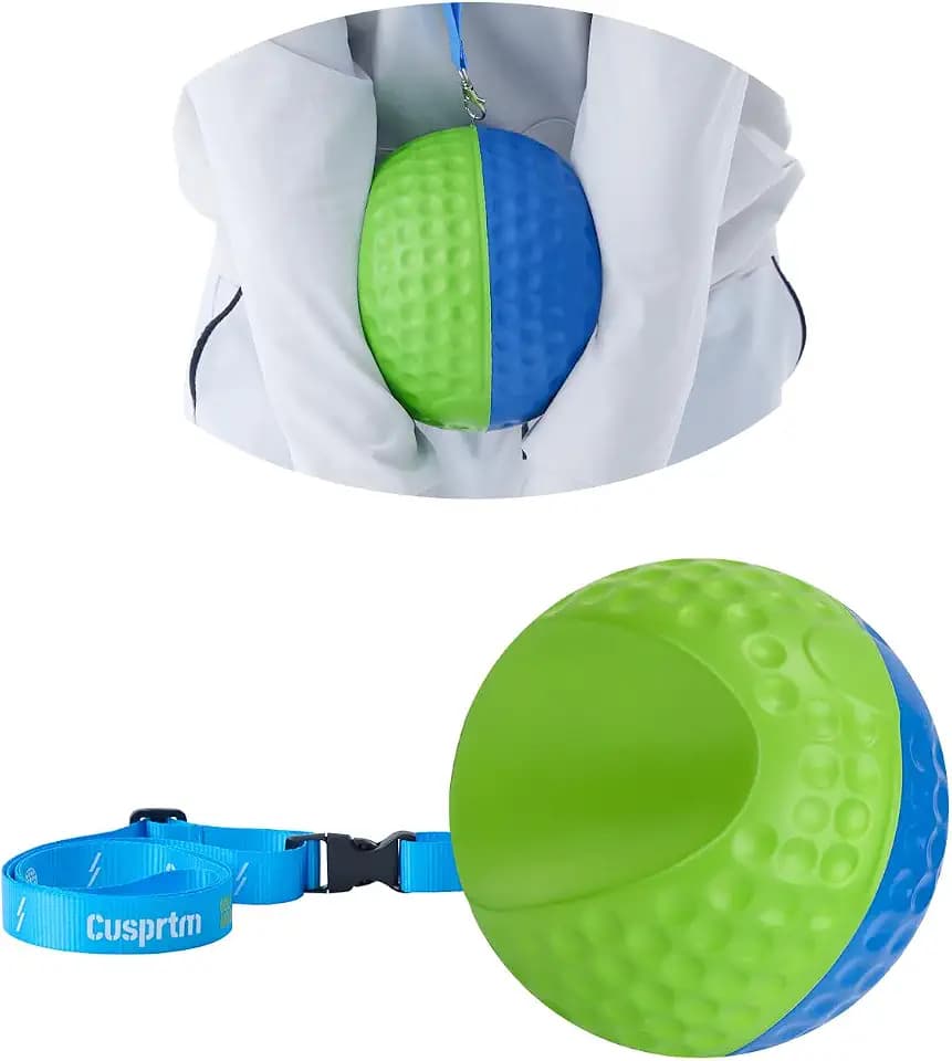 Golf Training Aid Ball for Impact Precision & Consistent Swings - Master Body Connection to Fix Slicing, Scooping & Chicken Wing