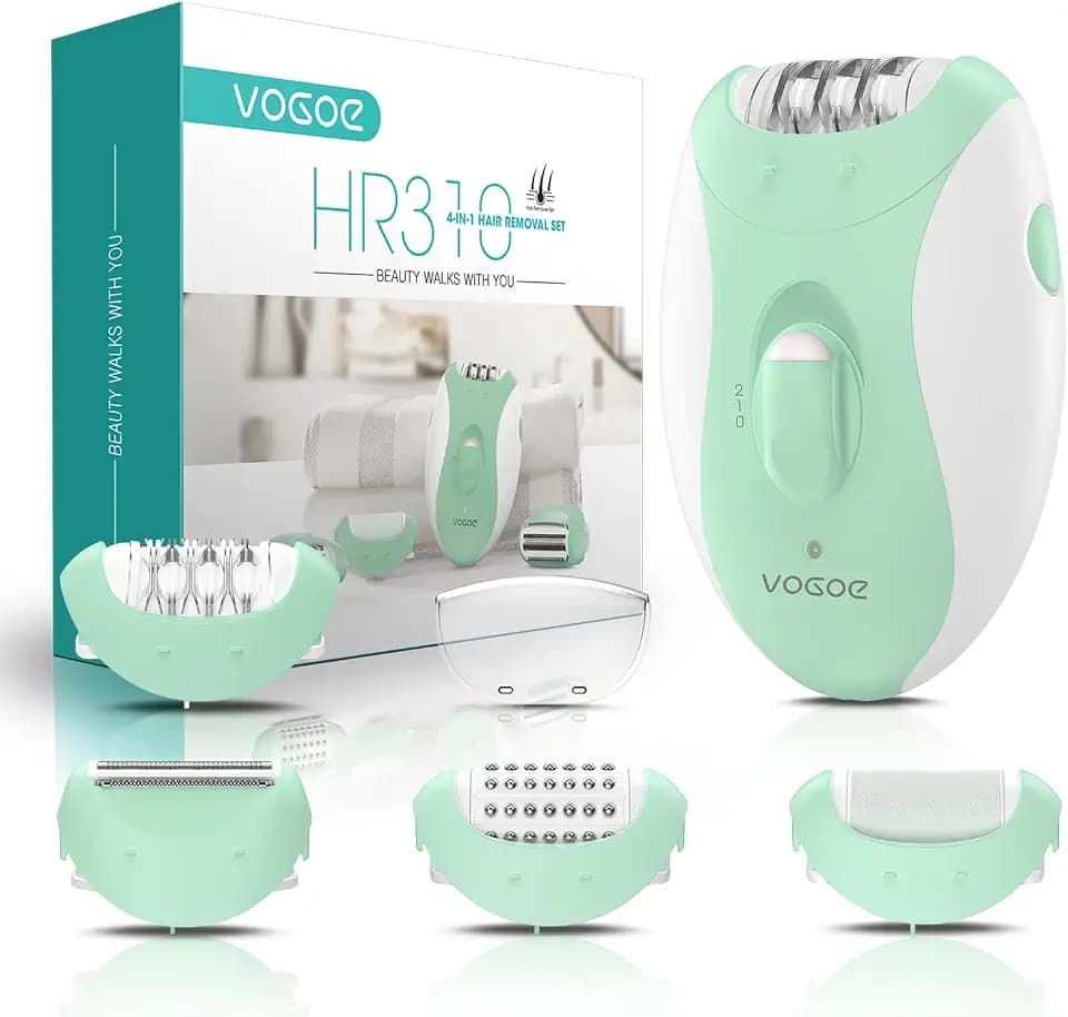 VOGOE Epilator for Women-Cordless Epilators Hair Removal for Body HR310