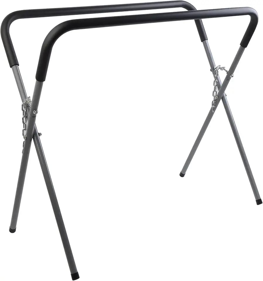 1000-Pound Capacity Portable Work Stand, Work Horse Foldable Work Table for Body Panels