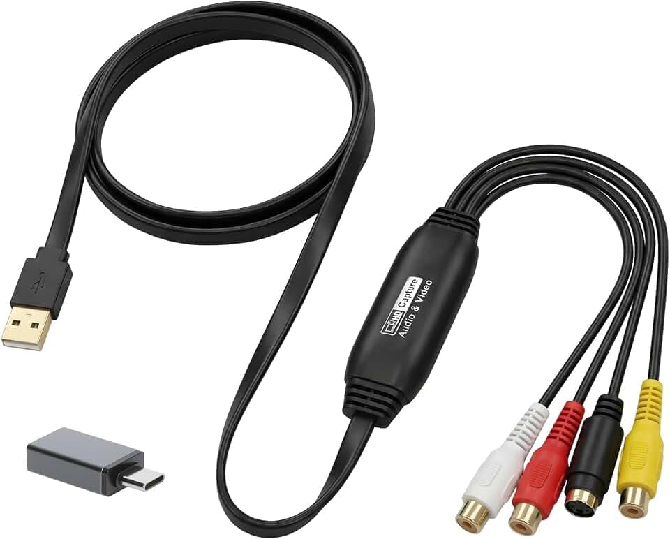 Video Grabber VHS to Digital Converter VHS Digitizing Video Capture Karte