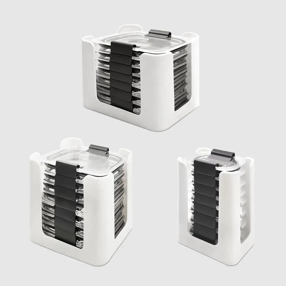 Food Storage Container Lid Organizer for Rubbermaid Brilliance