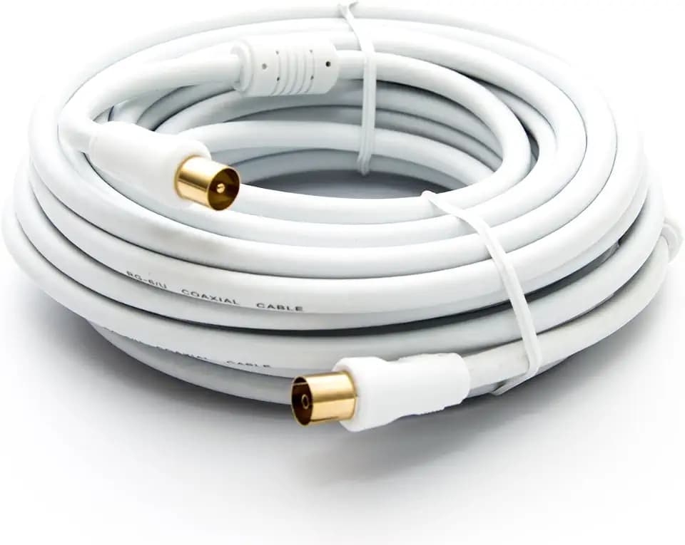 Premium X 12,5m Antennenkabel TV Anschlusskabel HDTV Full HD, 4K