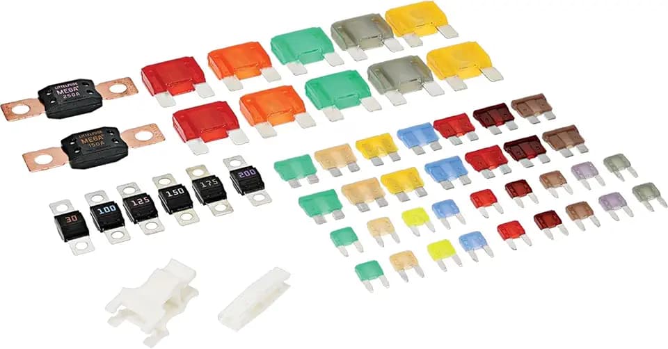 DB Electrical LTF-00941003Z Fuse Assortment Compatible With/Replacement For Littelfuse 00940561ZPA
