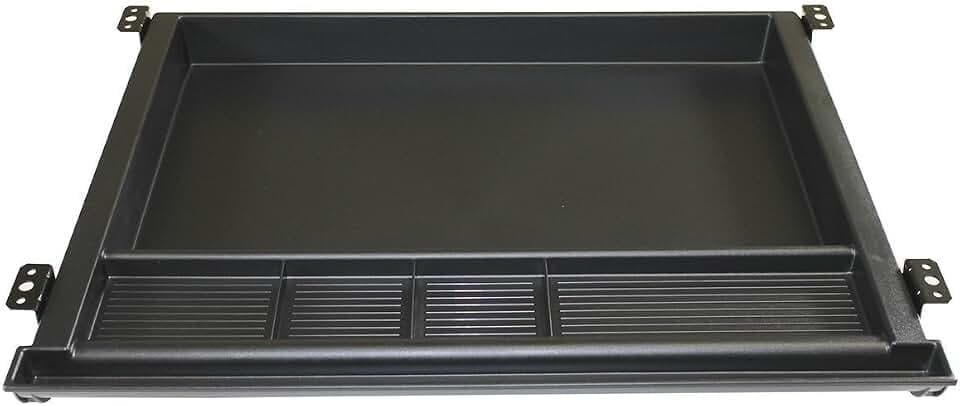 Qline Underdesk Pencil Drawer Organizer Tray 23" W slide out ball bearing slides
