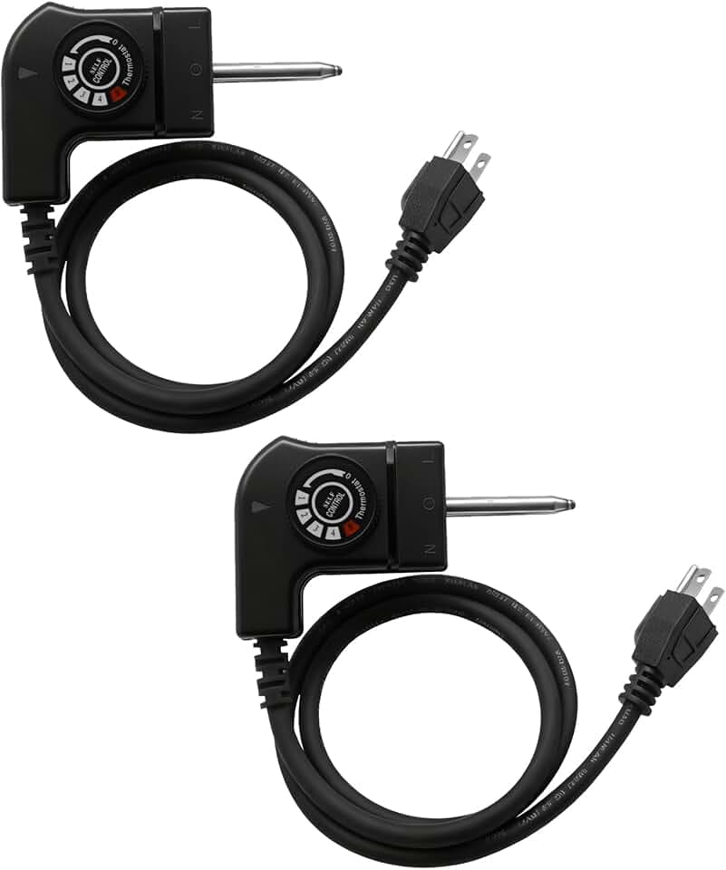 2PCS 15A 125V Electric Skillet Cord Replacement