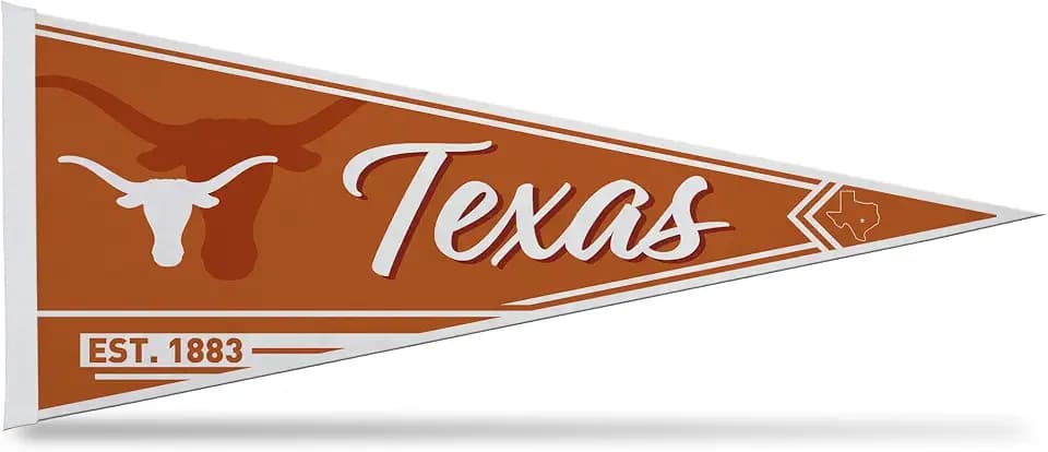 Rico Industries NCAA Classic 12" x 30" Felt Wall Décor Pennant - Great for Home/Bed Room/Man Cave Décor