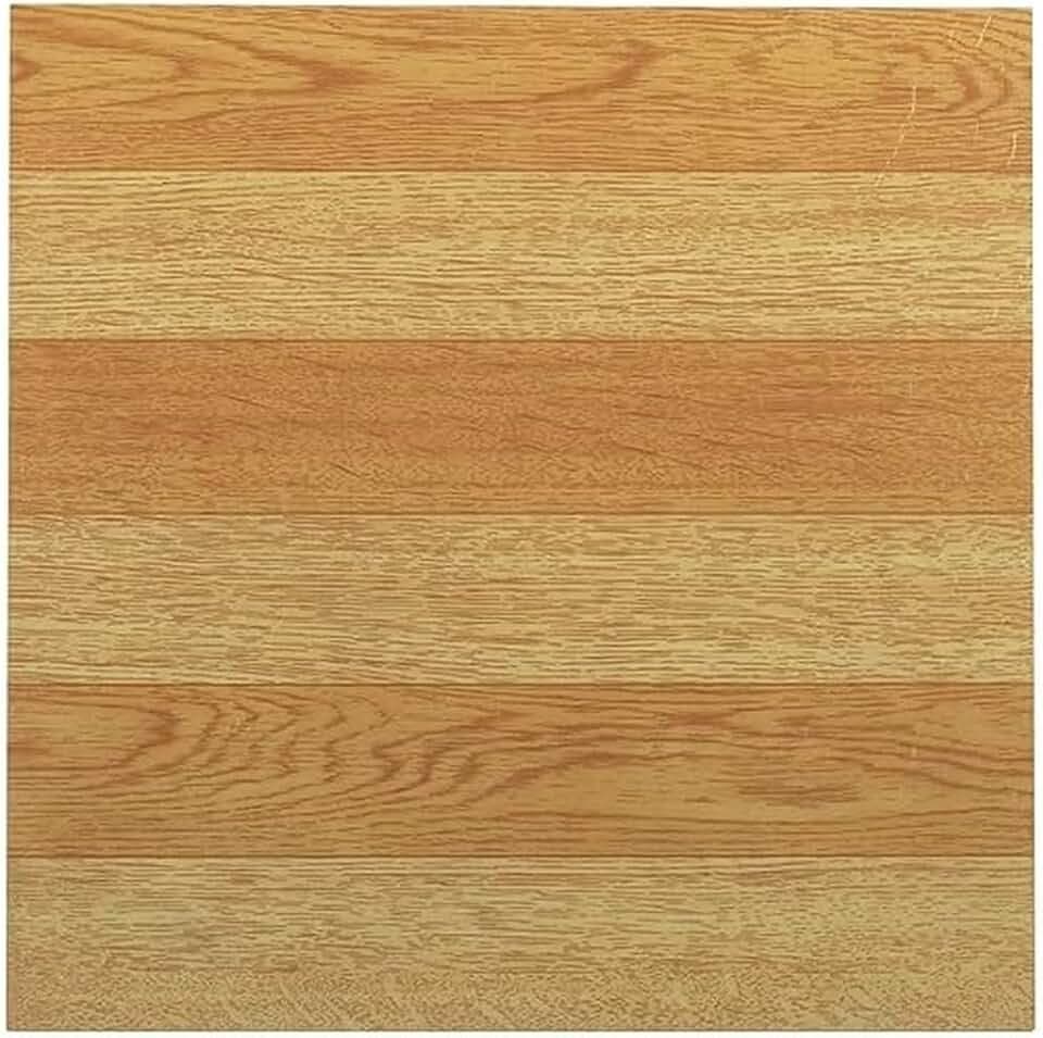 Tivoli Peel & Stick Vinyl Floor Tiles, 45-Pack, 12 x 12 in, Oak