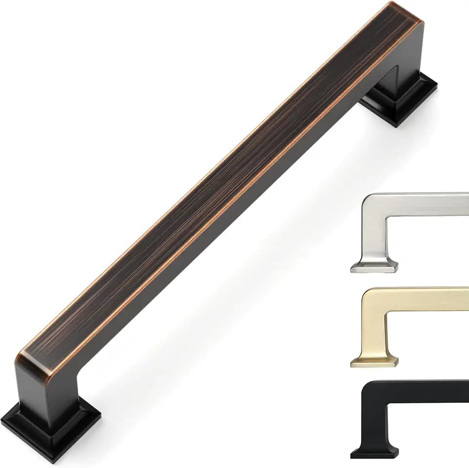 9BUILD 10 Pack 5 Inch Oil Rubbed Bronze Cabinet Pulls,Kitchen Hardware