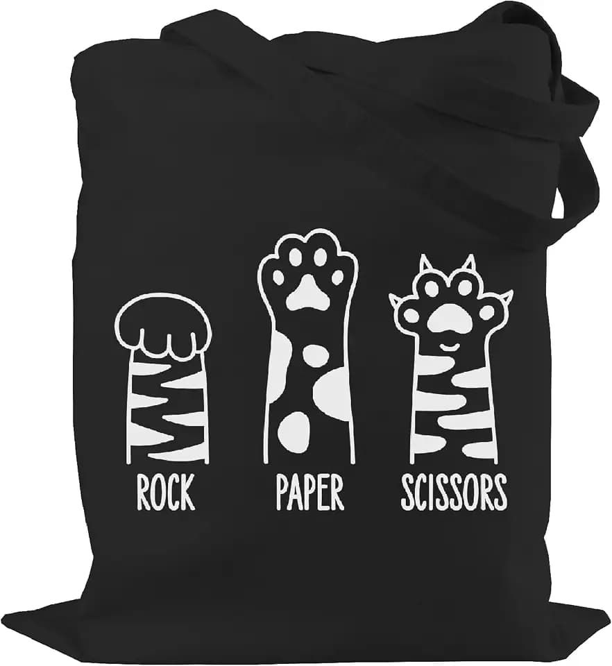 Black Canvas Tote Bag with Pocket, Reusable Grocery Bag for Shopping, Gifts for Women Birthday