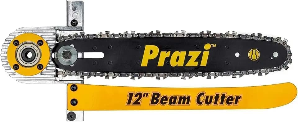 Prazi 12" Beam Cutter Attachment for Circular Saws – For 7-1/4" Circular Saws, Non-Worm Drive – Increase Cut Depth from 2-1/2” to 12”