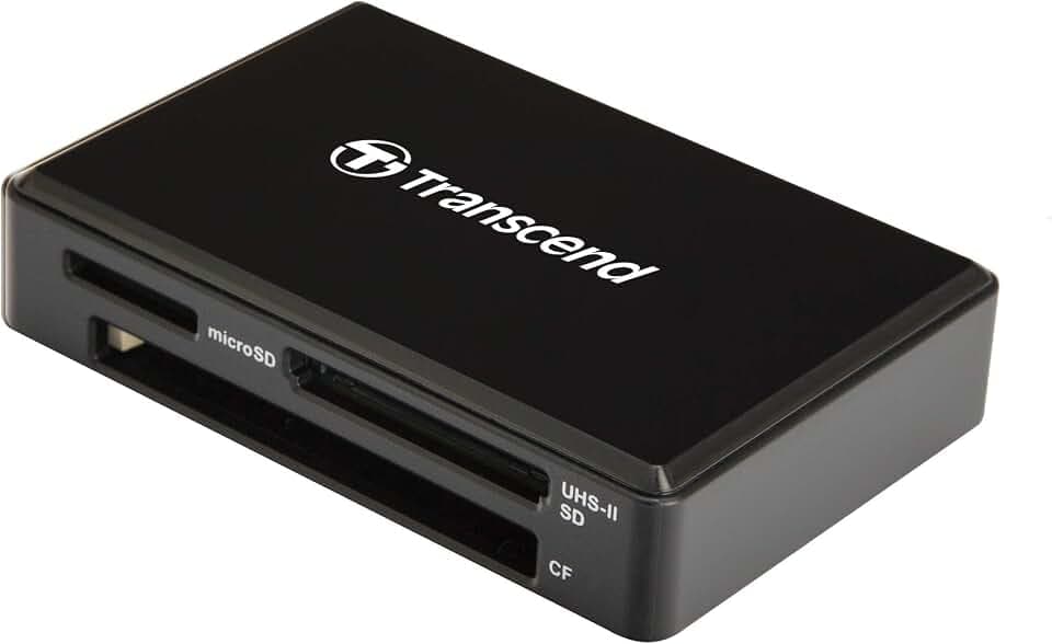 Transcend RDF9 USB 3.1 Kartenleser für SD, microSD, UHS-II, CF
