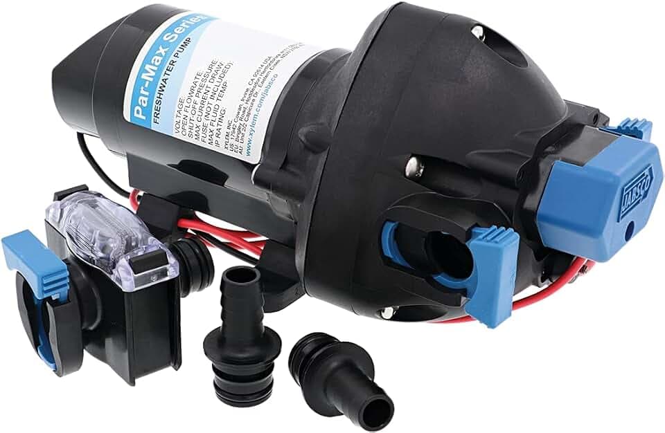 Jabsco Par-Max 1 Water Pressure Pump - 12V - 1 GPM - 35 PSI