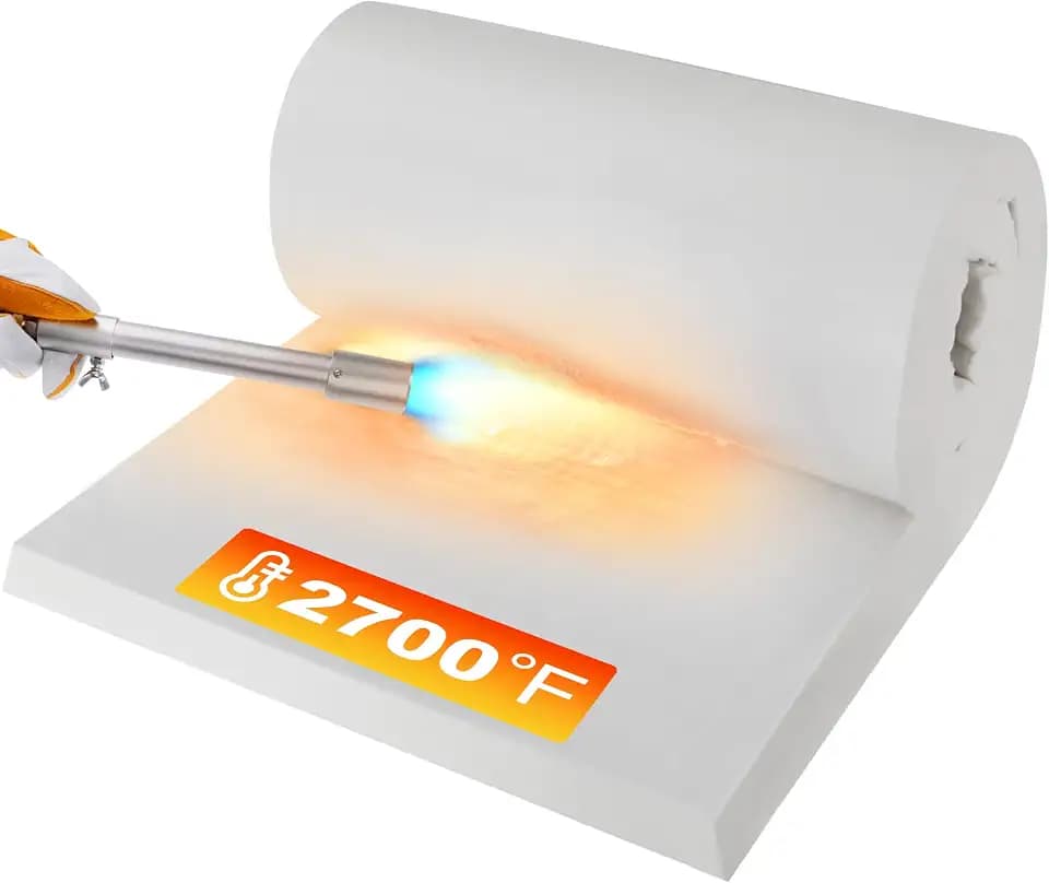 MMasters Ceramic Fiber Insulation Blanket for Fireproof Heat Protection