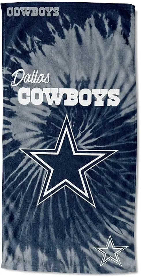 Northwest NFL Dallas Cowboys Unisex-Adult Beach Towel, 30" x 60", Psychedelic