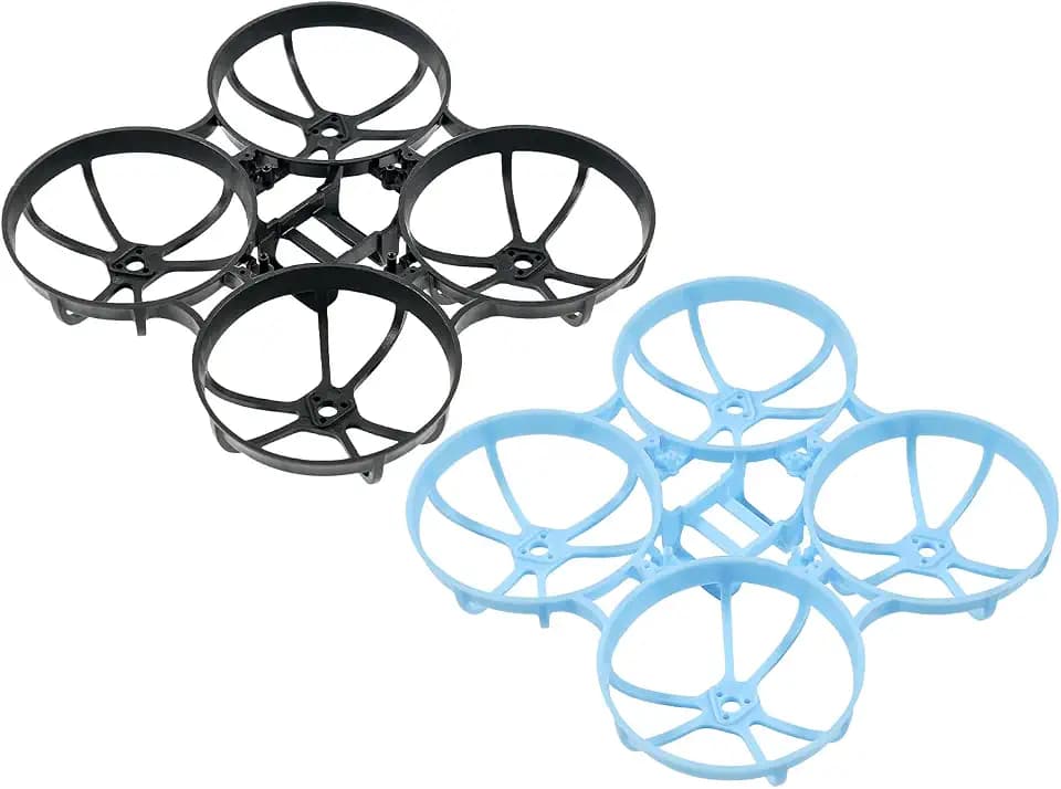BETAFPV 2pcs Meteor75 Pro Brushless Whoop Frame Kit-Black&Blue