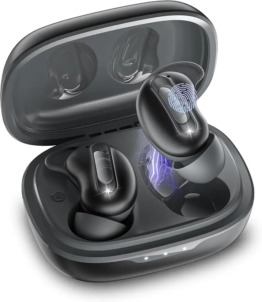 Bluetooth Kopfhörer In-Ear Schlafkopfhörer Mini ANC Kopfhörer Kabellos
