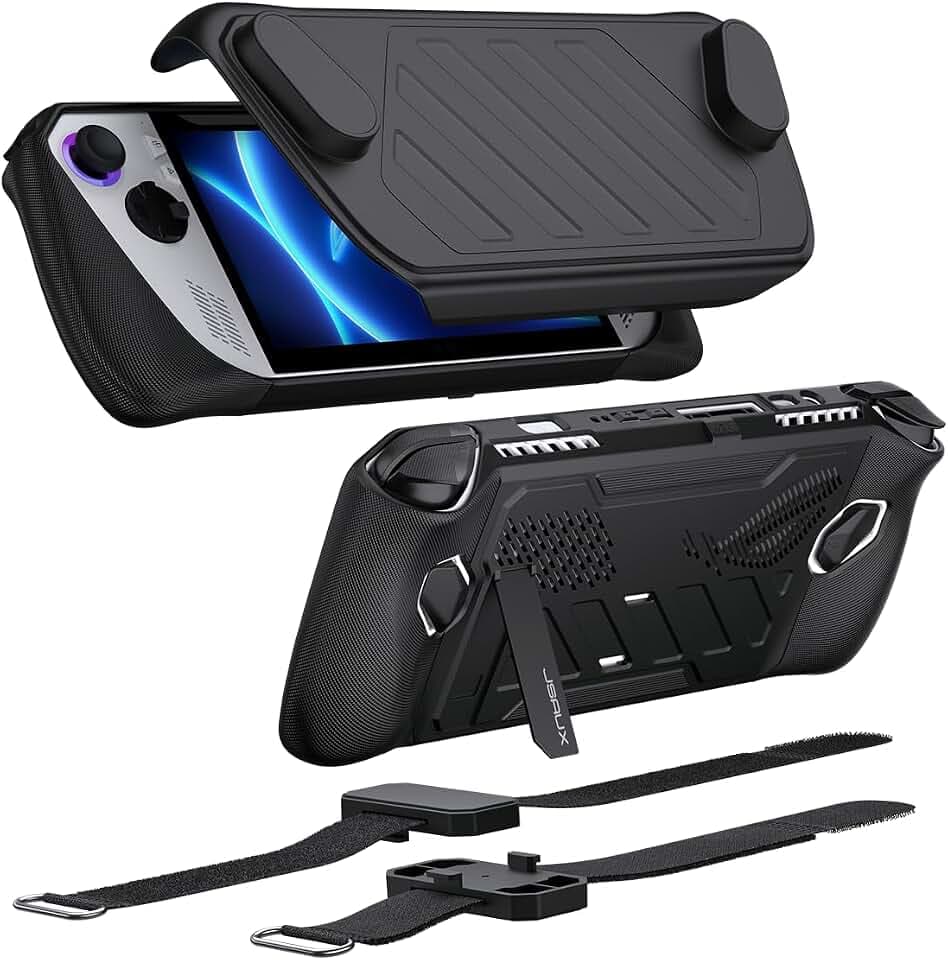 JSAUX PC0109 ModCase für ASUS ROG Ally 2023, Schutzhülle mit Frontabdeckung