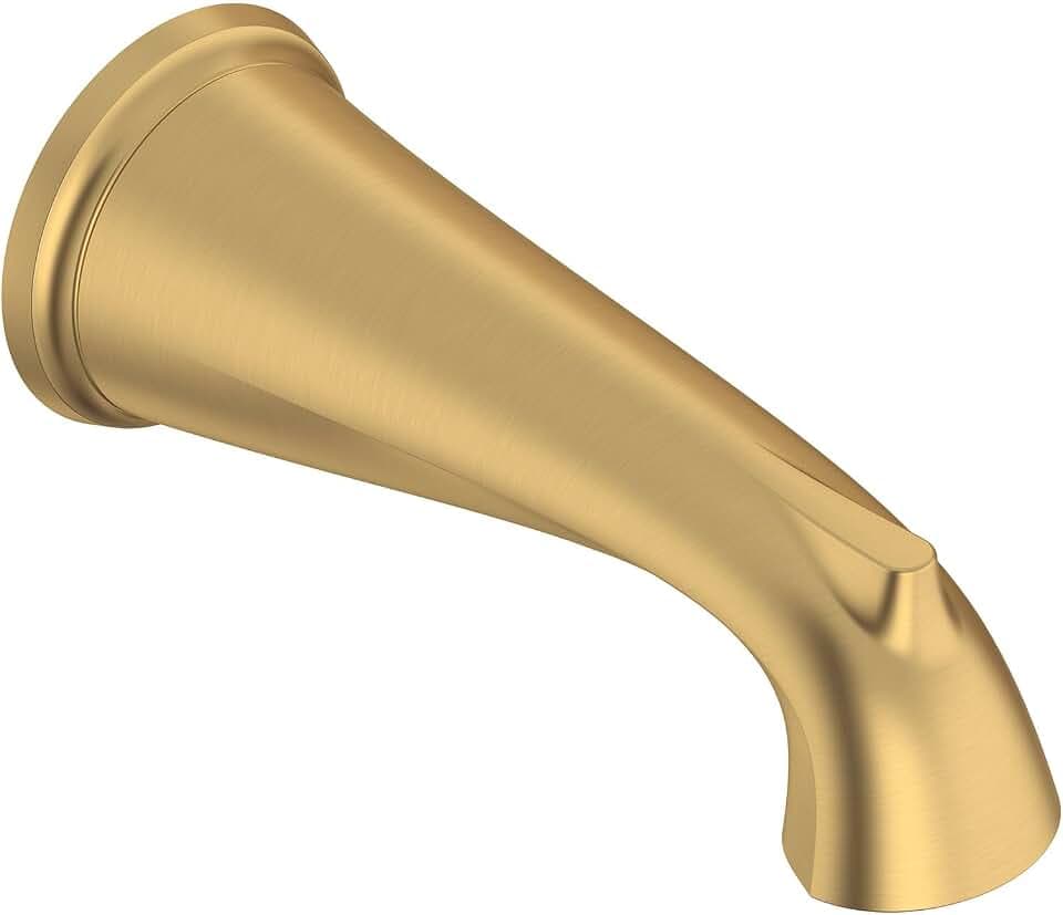 American Standard 8888107.GN0 Delancey Slip-On Non-Diverter Tub Spout, Brushed Gold
