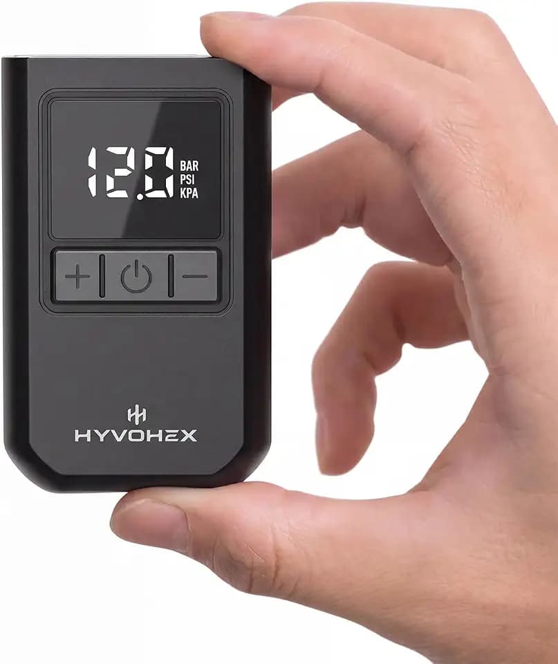 HYVOHEX Mini Electric Ball Pump with Needle for Sports Balls