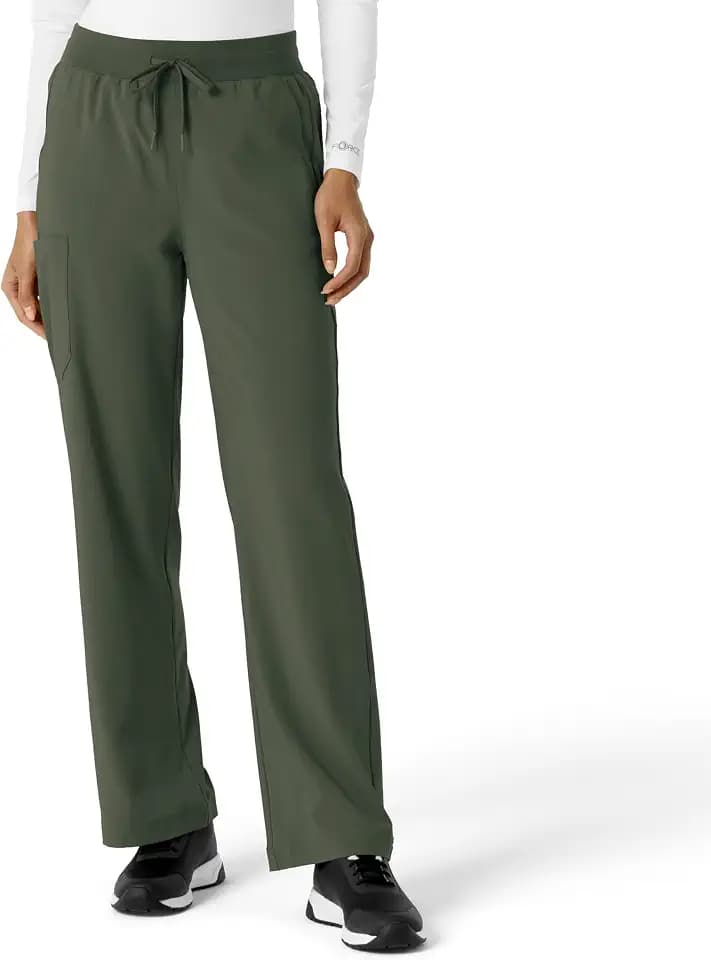 Carhartt Scrubs for Women Force Cross-Flex Boot Cut Pants, with 6 Pockets