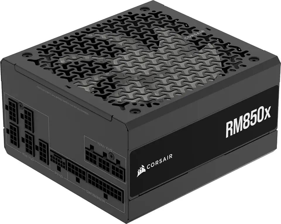CORSAIR RM850x Geräuscharmes Vollständig Modulares ATX-Netzteil – Schwarz