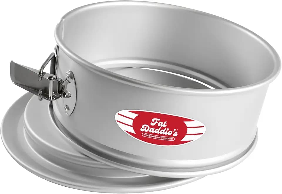 Fat Daddio's Round Springform Pan, 3 inch high - 10"