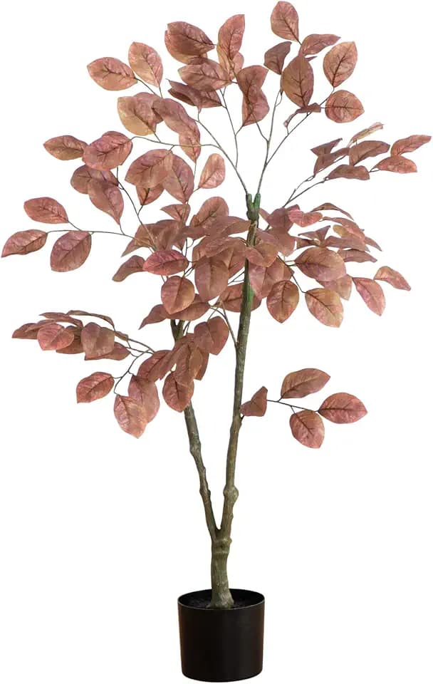 Nearly Natural 3.5 ft Artificial Autumn Dogwood Fall Tree for Corner Decor