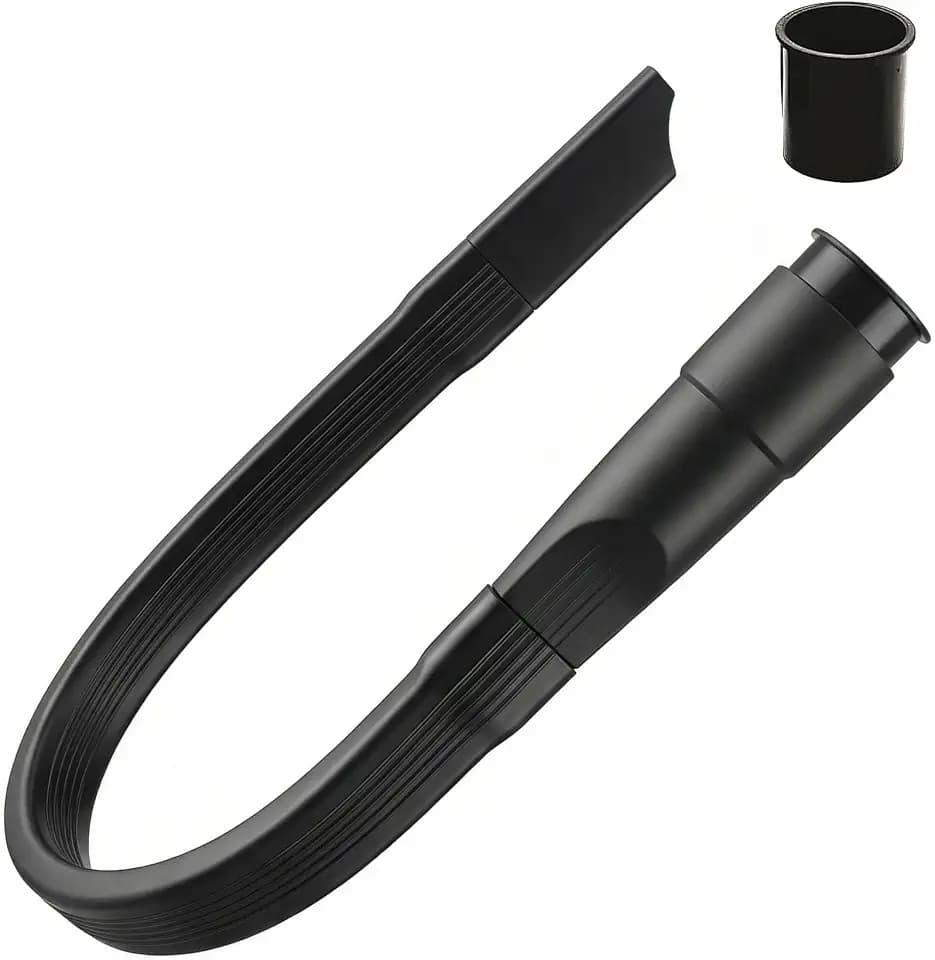 25" Flexible Vacuum Crevice Attachment Tool for Vacuum Hoses All 1-1/4" or 1-3/8" (32mm - 35mm) Flat Slot Nozzle Interface