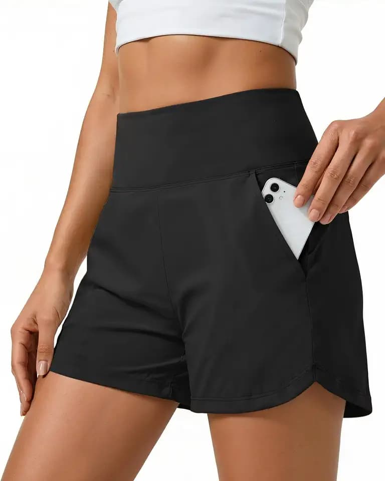 3.5" Womens Running Shorts with Pockets