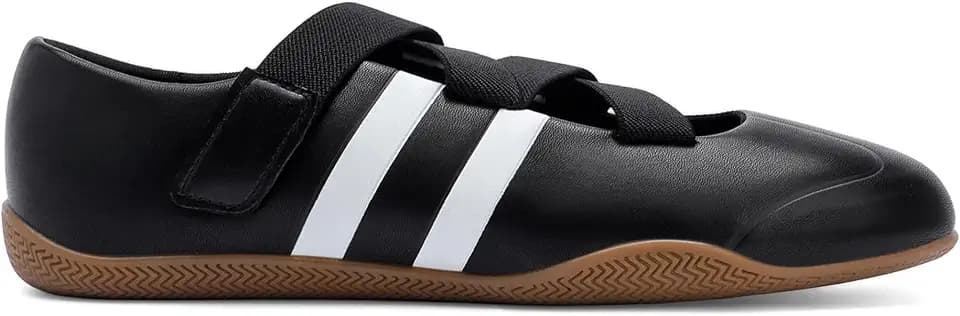 Tigeridea Sneakers for Women Fashion Retro Mary Jane Sneakers Comfortable Business Casual Tennis Shoes Lightweight Ballet Flats Footwear