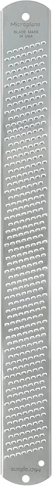 Microplane All-Stainless Steel Lemon Zester Tool, Blade made in the USA