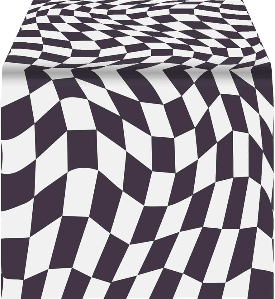 Talking Tables Black & White Alice in Wonderland Paper Table Cover | Disposable Tablecloth Party Supplies for Mad Hatter Tea Party, Onederland Birthday, Mother's Day Tableware, Weddings 71' x 47'