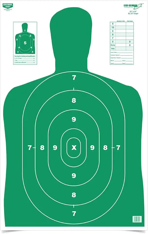 Birchwood Casey EZE-Scorer 23" x 35" Paper Shooting Targets