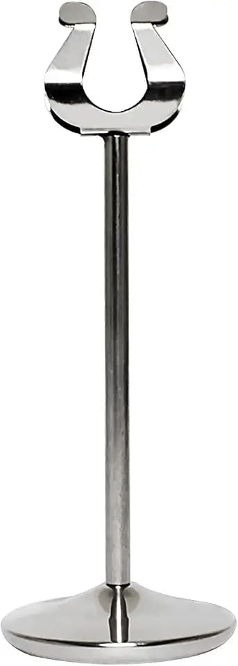 FSE SLMH008 Table Card Stand, 8" Tall, harp Style, with Weighted Base, Pack of 12