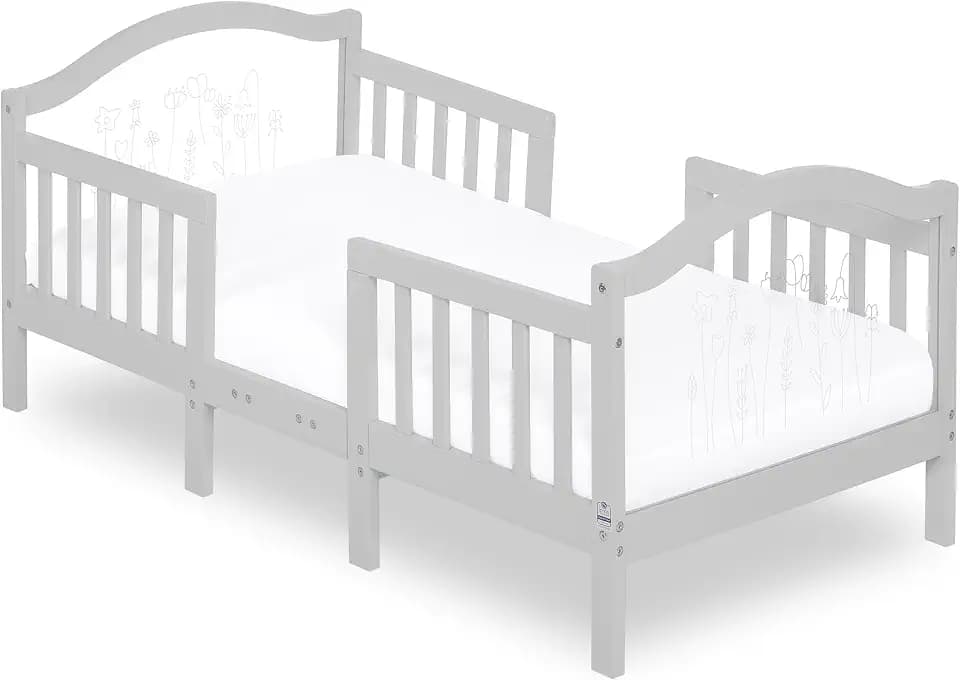 Dream On Me Rosie 3-in-1 Convertible Wooden Toddler Bed Frame