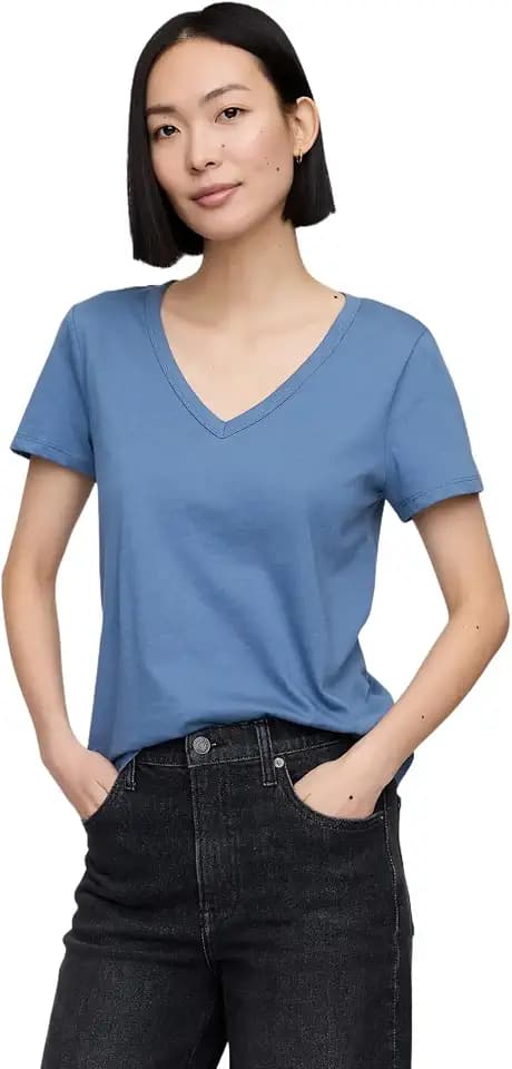 GAP Women's Favorite V-Neck Tee T-Shirt