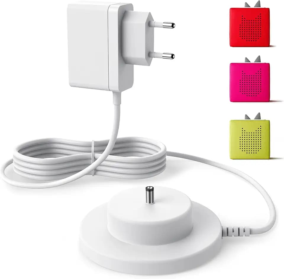 MULTIM 9V Ladestation Ladegerät für Toniebox Kompatibel mit für Tonie Box Audioplayer Kann die für Toniebox Ladekabel Original Ersetzen