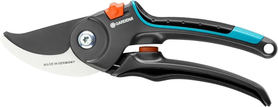 GARDENA Plant-Friendly Bypass Pruner, 1 in Max Cut, Non-Stick Blade - 08904