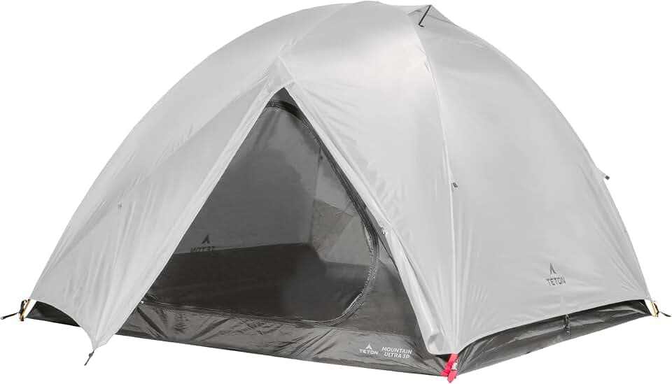 Teton Sports Mountain Ultra Tents, 1-4 Person Backpacking Tent, Lightweight, Perfect for Camping, Hiking and Backpacking – Waterproof and Built to Last