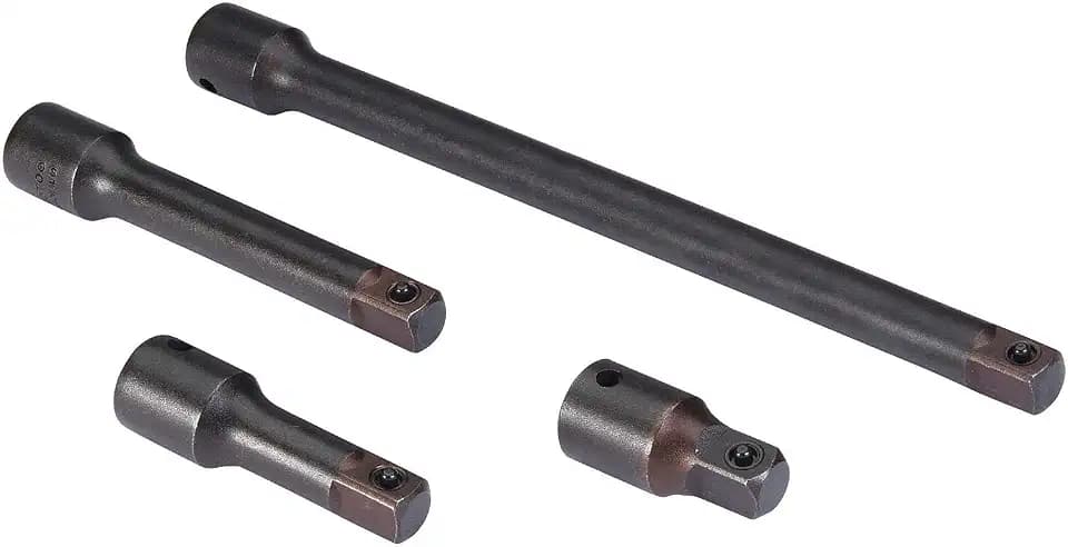 1/2" Drive 4 Piece Impact Extension Set
