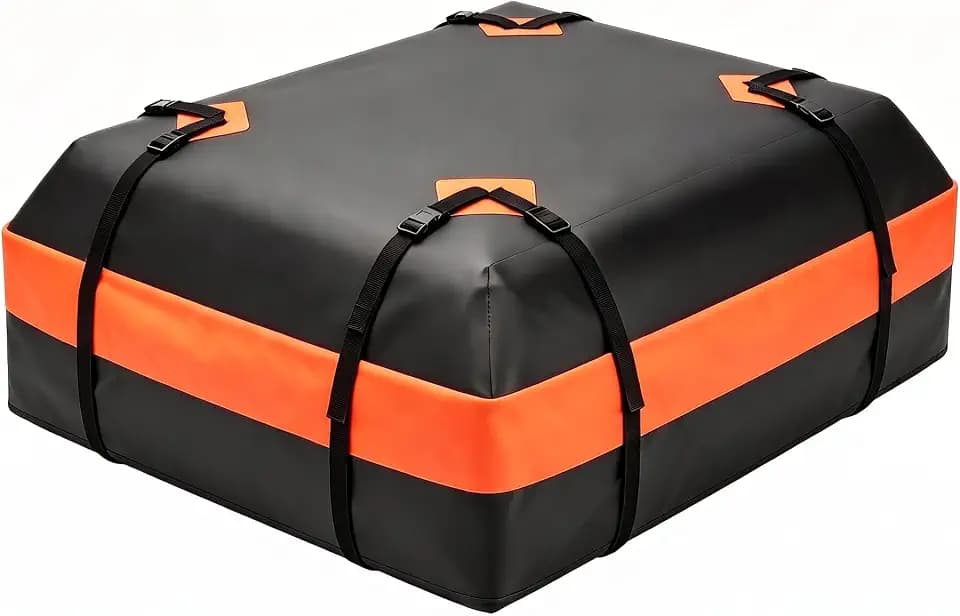 NEWBULIG Car Rooftop Cargo Carrier Bag, 15 Cubic Feet Heavy Duty Waterproof