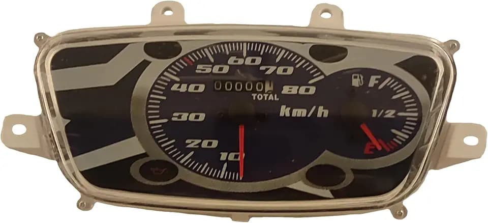 One by Camamoto | Universaltachometer für Yamaha BW’s (2004-2017) und MBK Booster Spirit - Hochwertige Instrumentierung