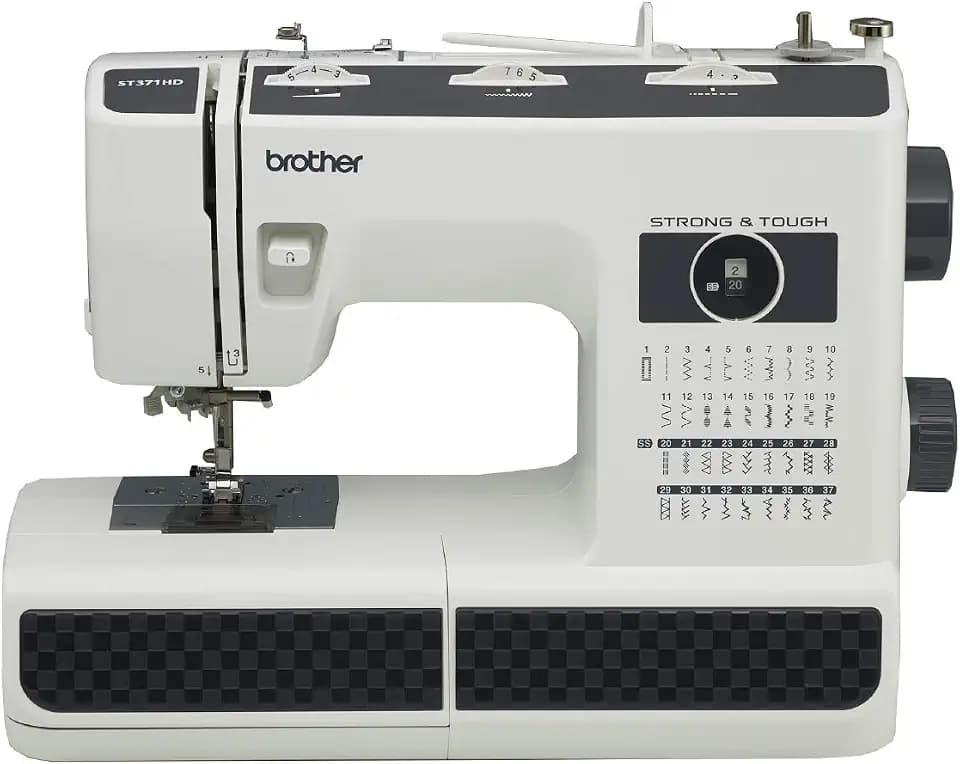 Brother Sewing Machine ST371HD, 37 Built-in Stitches, 6 Included Feet
