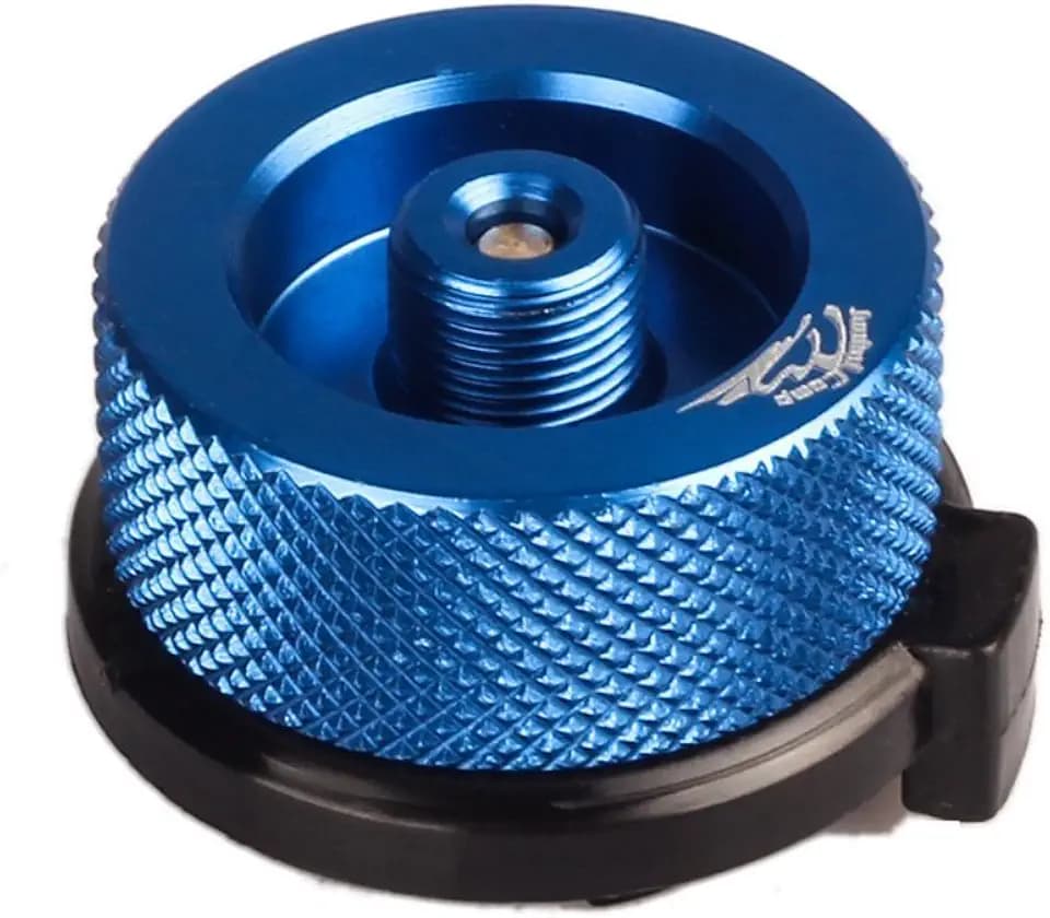 Jeebel Camp Gasflaschenadapter, Gas Ventilkartuschen Düse Adapter für Gaskartusche Gaskocher, Campingkocher Brenner