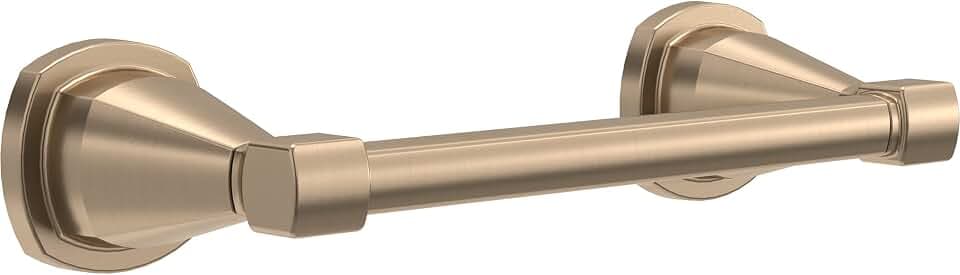 Delta Pivoting Toilet Paper Holder | Champagne Bronze | Wall Mount | Stryke Bathroom Accessories