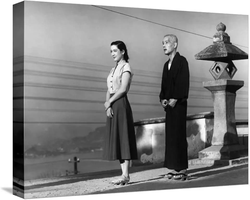 ART.COM Stretched Canvas Print Tokyo Story, (aka Tokyo Monogatari), Setsuko Hara, Chishu Ryu, 1953, 16" x 12"