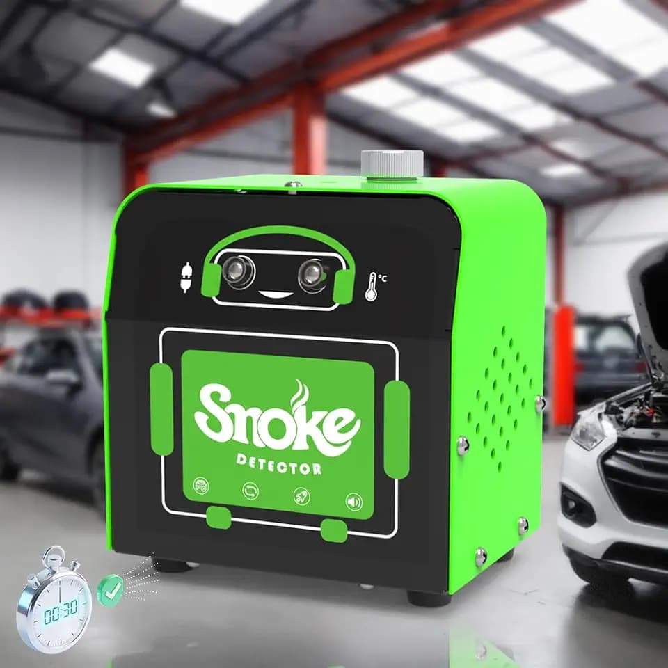 Solary Smoke Machine Leak Detection - Automotive Leak Detection Tool for Auto Repair Workshops Shop Maintenance Technicians, Ideal for Diagnosing EVAP System Issues Universal Version