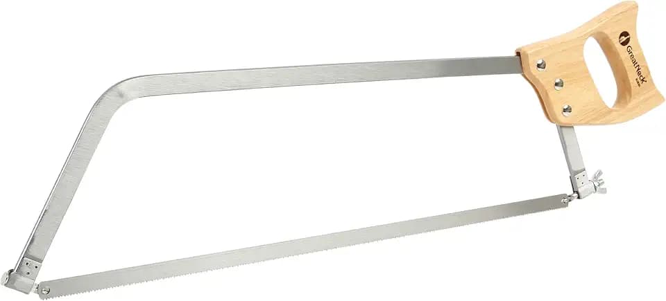 GreatNeck 22-Inch Bone Saw for Meat Processing with High-Carbon Blade