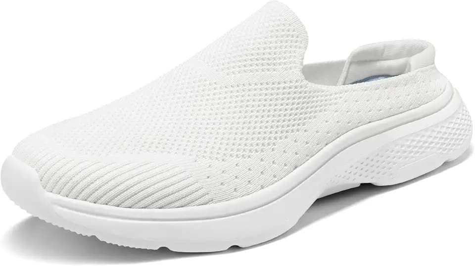 DREAM PAIRS Womens Slip On Lightweight Mules Sneakers